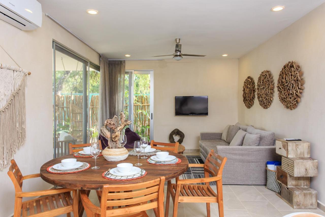 Charming Nature-Inspired Condos With Sultry Surroundings By Stella Rentals Tulum Exterior foto