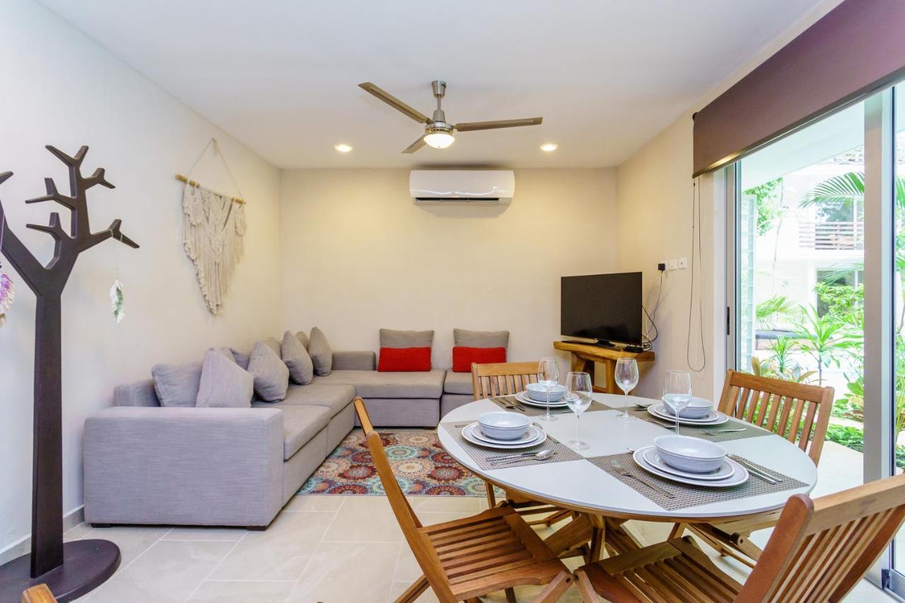 Charming Nature-Inspired Condos With Sultry Surroundings By Stella Rentals Tulum Exterior foto